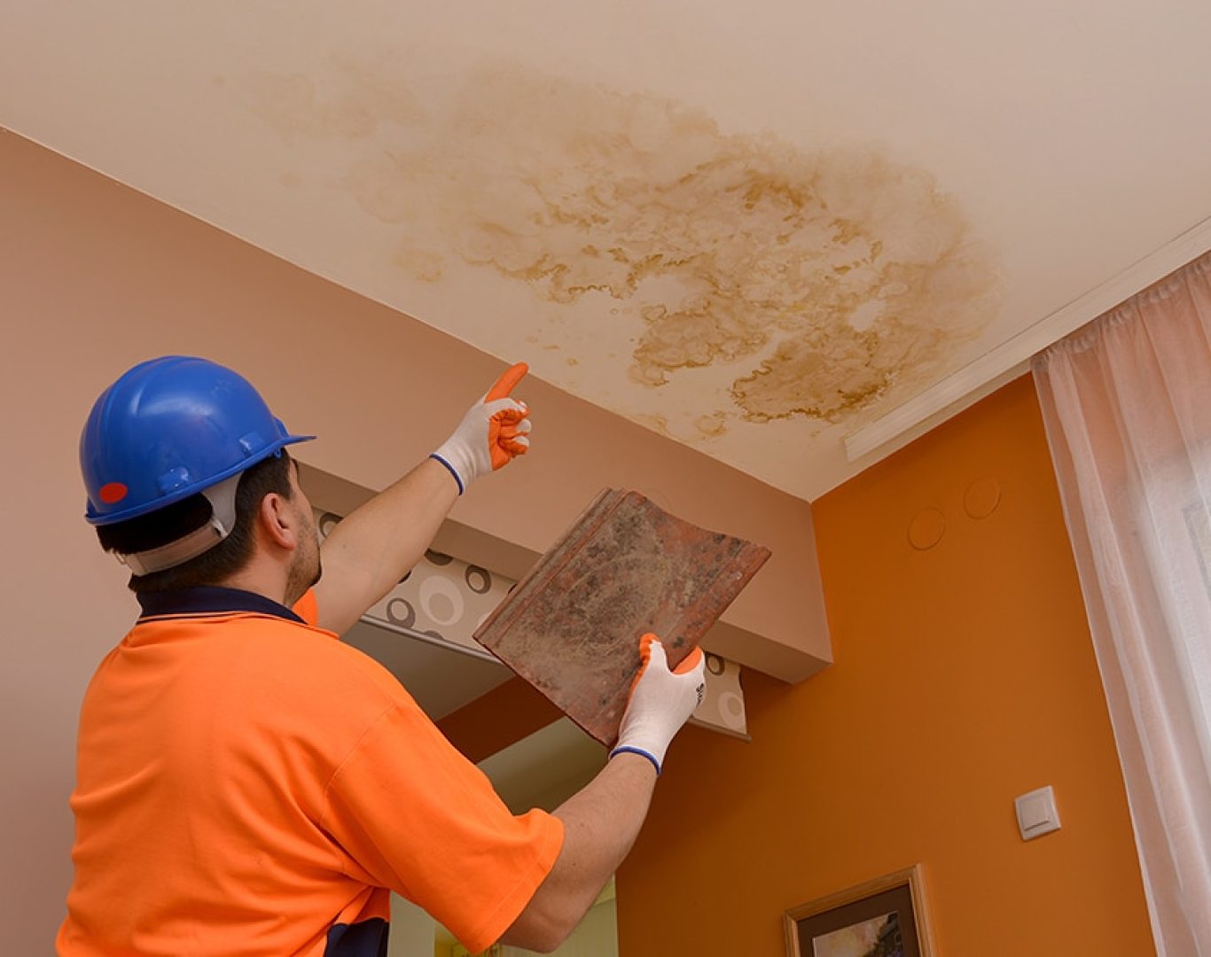 Water damage repair Pittsboro NC home restoration project completed