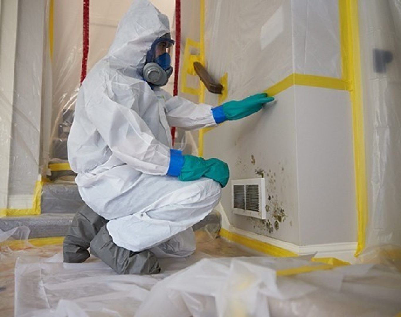 Professional water damage repair service Pittsboro NC residential property